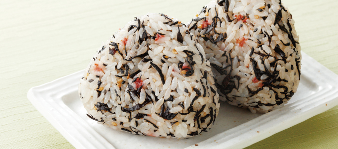 梅ひじきおむすび