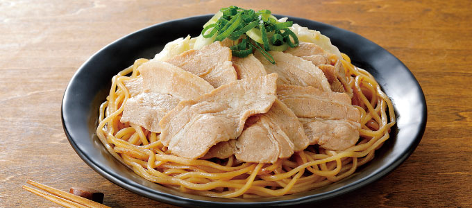豚塩焼きそば