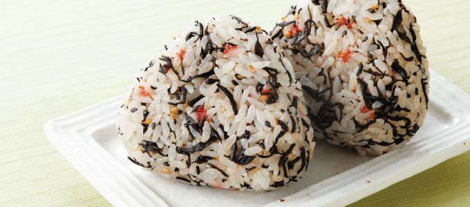 梅ひじきおむすび