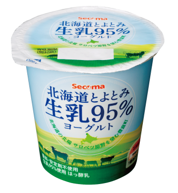 北海道とよとみ生乳95%ヨーグルト(120g)