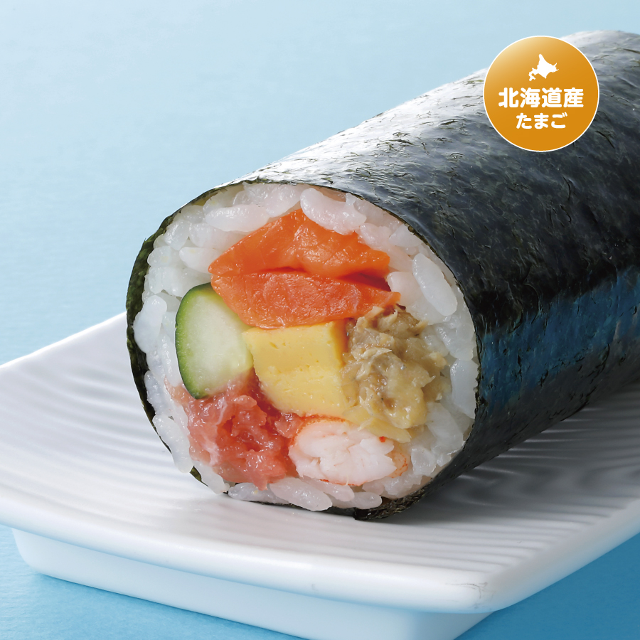 （画像③：海鮮太巻寿司）